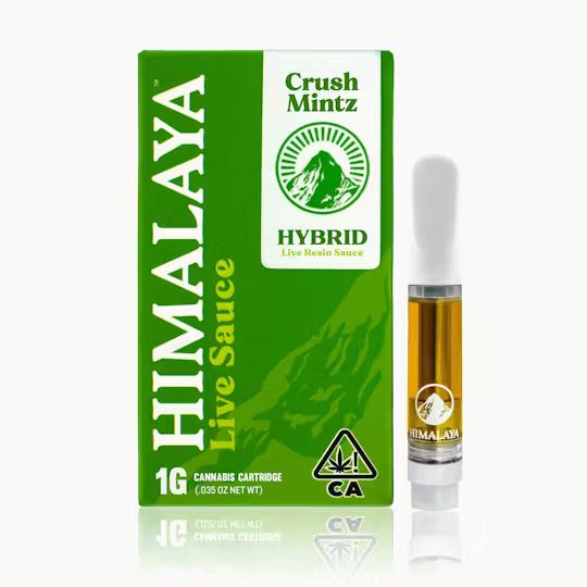 Himalaya- CRUSHMINTZ 1G LIVE SAUCE CARTRIDGE