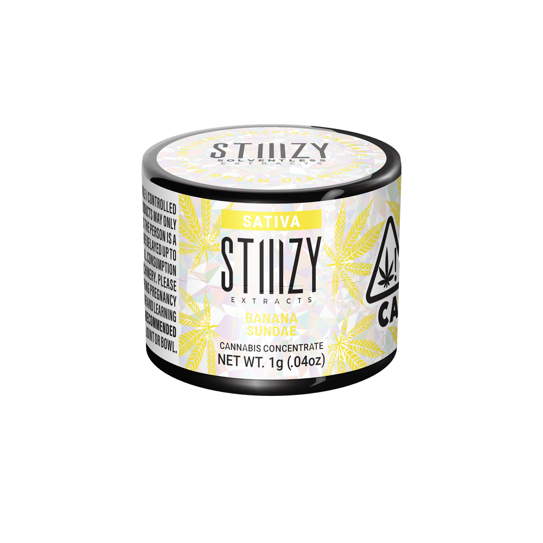 STIIIZY EXTRACTS - 1G DIAMONDS - BANANA SUNDAE