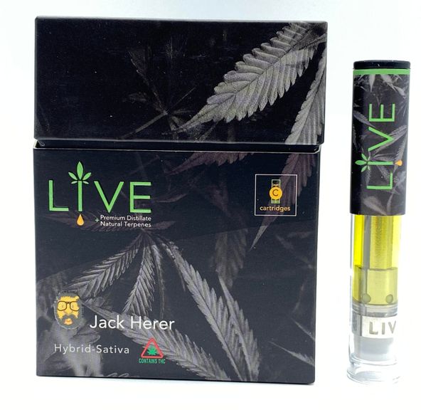 1g Jack Herer- LIVE Cart