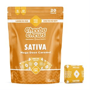 CHEEBA CHEWS MEGA DOSE CARAMEL 1000MG