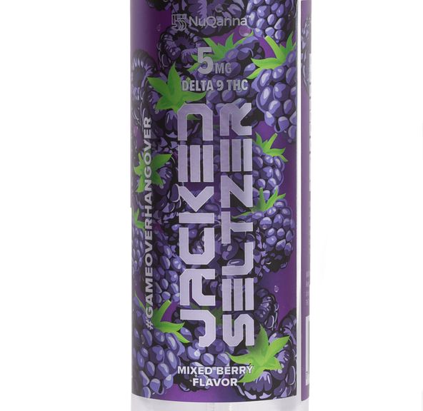NuQanna JACKED Seltzer Mixed Berry 5mg