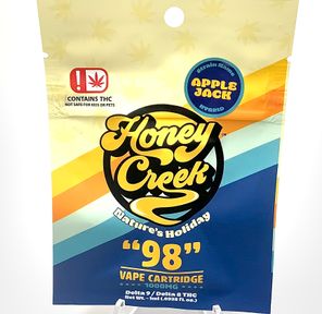 Apple Jack 1G Delta 8/9 Vape - Honey Creek - Hybrid