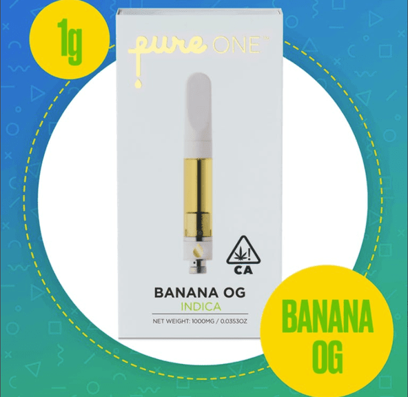 1g - Pure One, Ind, Banana Og