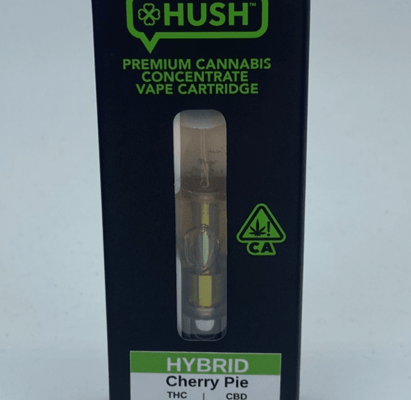 Cherry Pie (hybrid) - 1g Cartridge (THC 85%) by HUSH