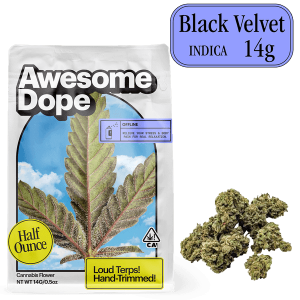 Awesome Dope | Flower | 14g | Smalls | Black Velvet