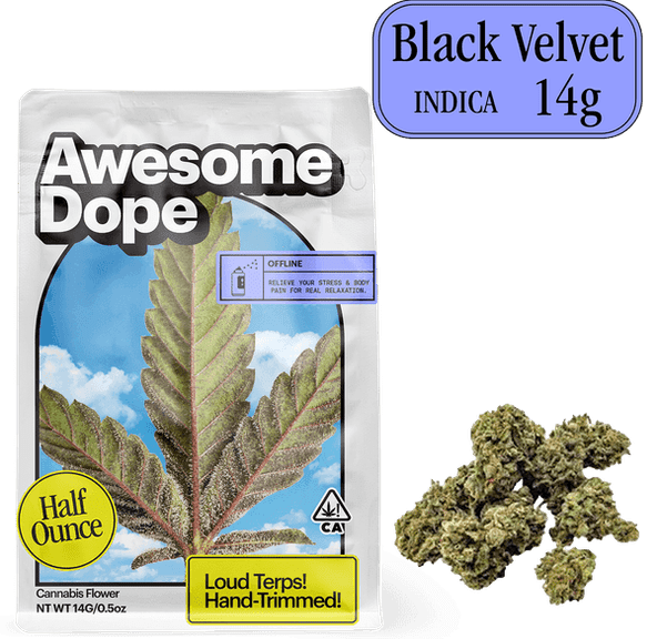 Awesome Dope | Flower | 14g | Smalls | Black Velvet