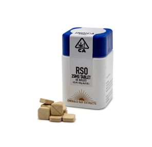 Emerald Bay Extracts Tablets 25mg Indica Watermelon Z 1000mg