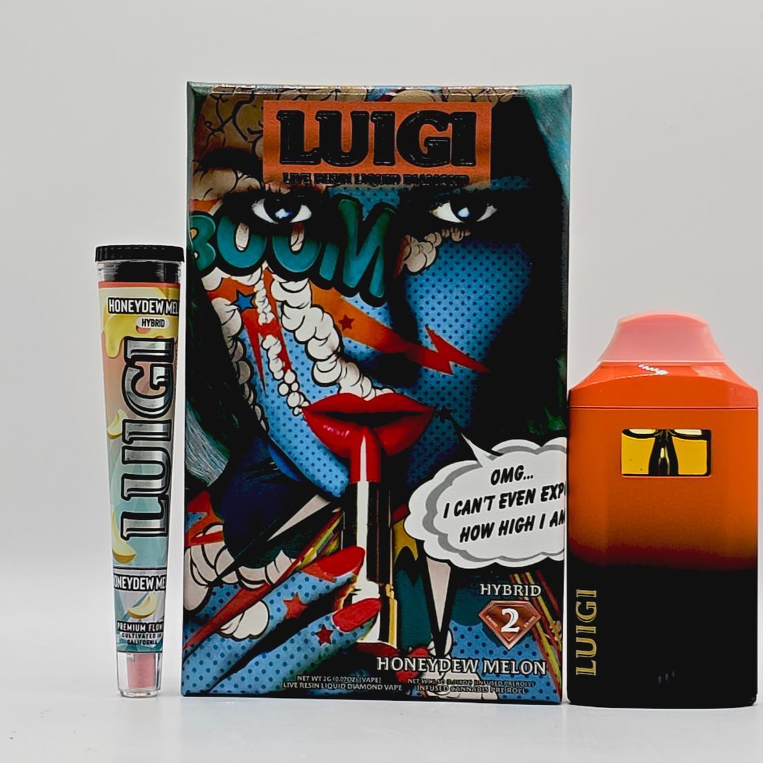 Luigi - Disposable - Honeydew Melon - 2G