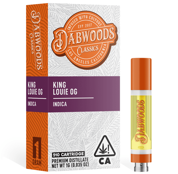 Dabwoods | Vape Cart | 1g | Distillate | King Louie OG