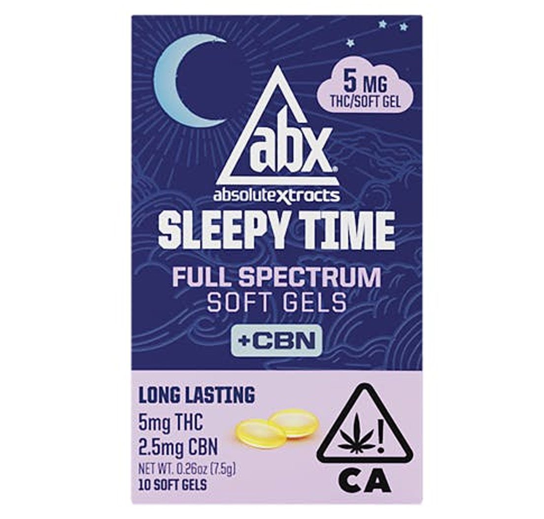 [ABX] CBN Soft Gels - 5mg - 10ct - Sleepy Time (I)