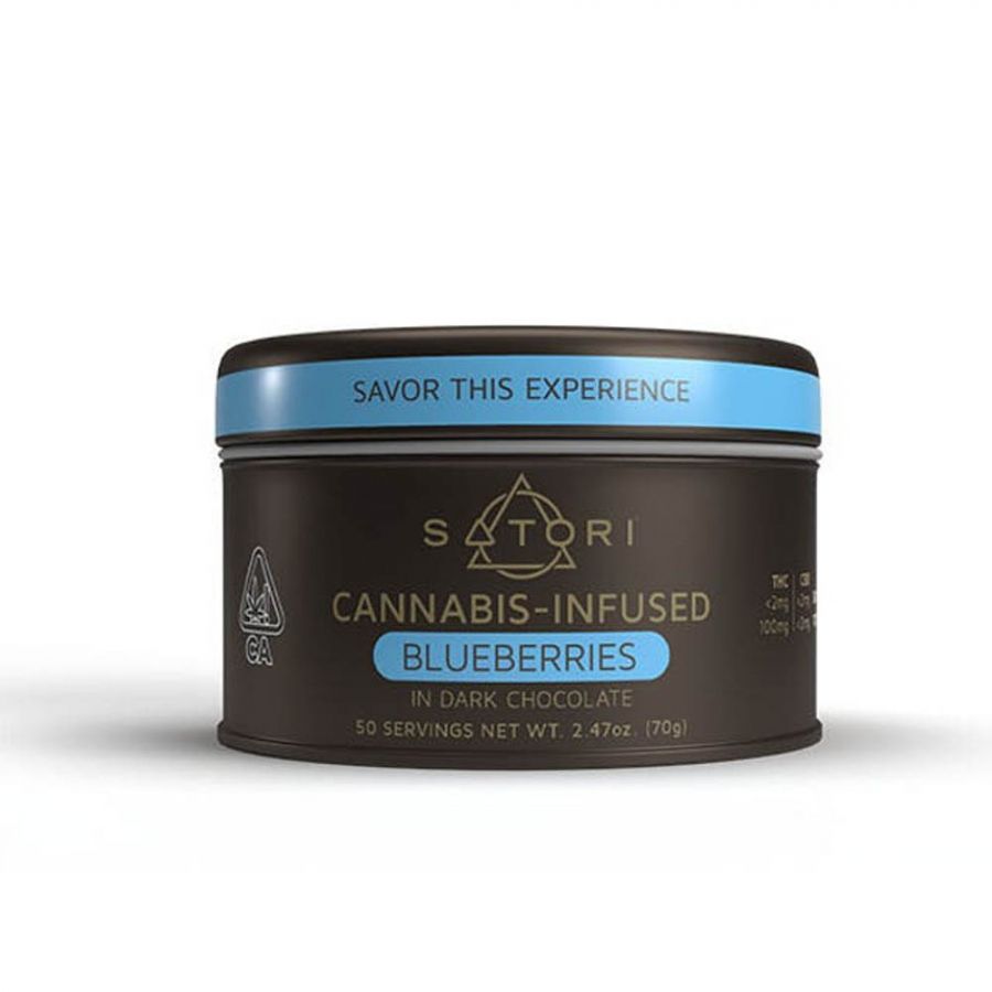Satori Blueberries in Dark Chocolate (100mg)