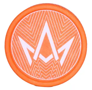 March and Ash - 2 Piece Small Hemp Grinder - Orange