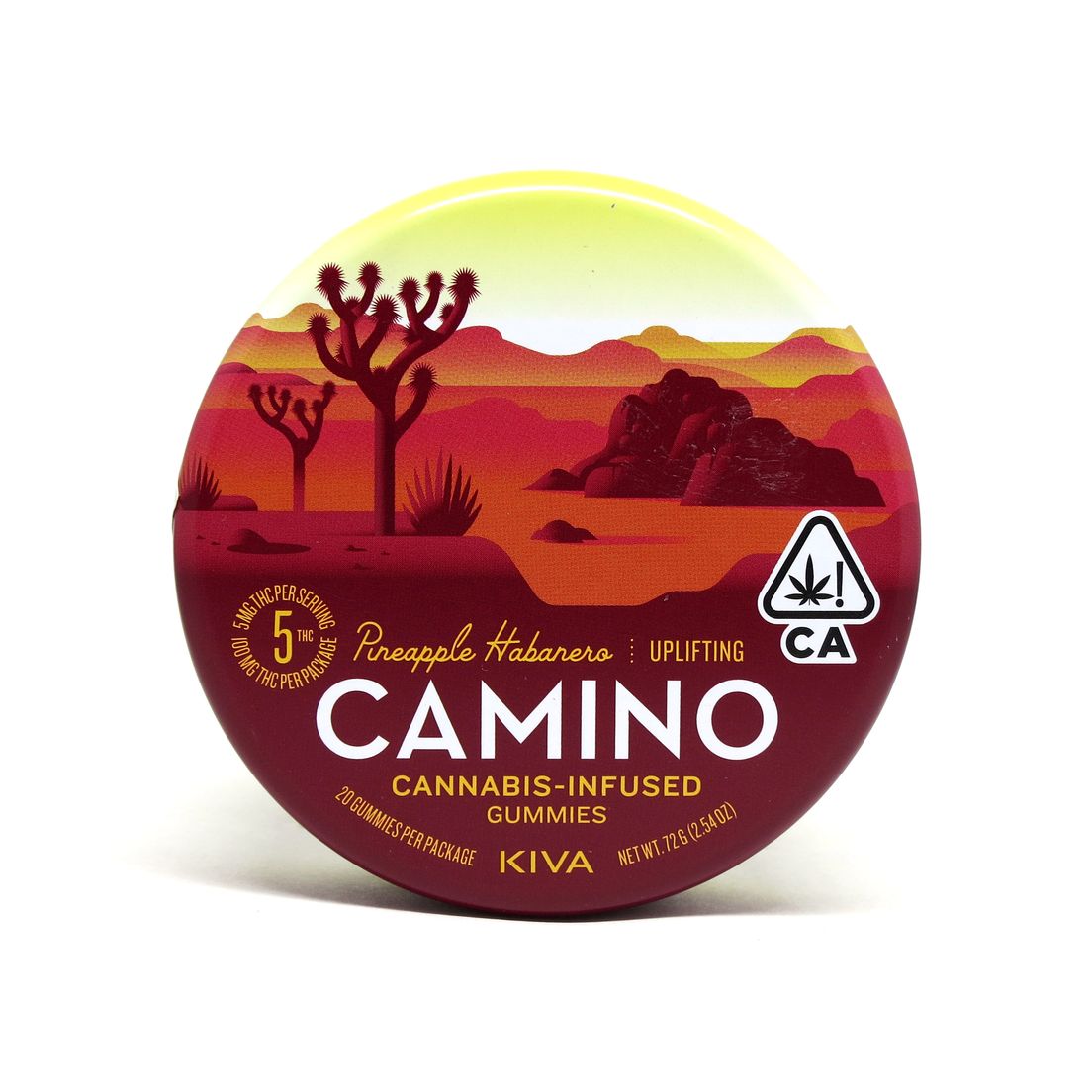 Camino Pineapple Habanero "Uplifting" Gummies