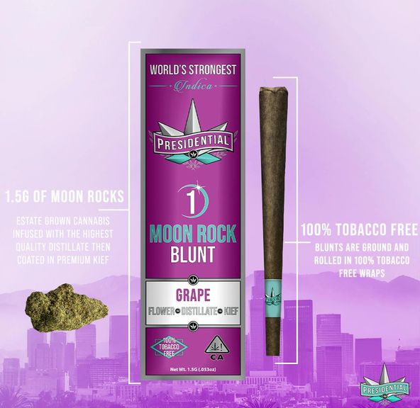 Presidential - Moon Rock Blunt - Grape 1.5g