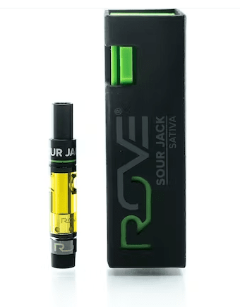 Sour Jack (sativa) - 1g Cartridge (THC 94%) by ROVE **Buy 2 for $80**