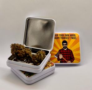 Assorted X-Small Stash Tin I Metal Storage I Grounded Gardens I 1ct