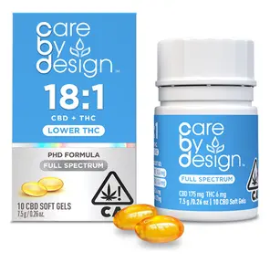 Care By Design - 18:1 Soft Gels - 10ct