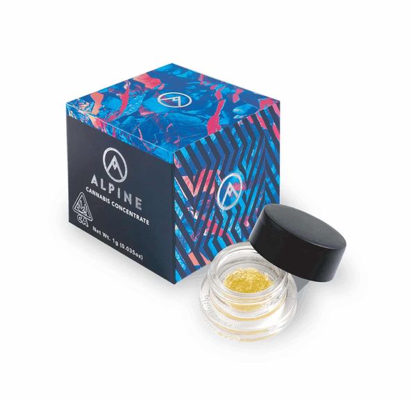 Alpine Vapor - Dole Whip - Sativa - Live Resin Diamond 1000mg 1.00g