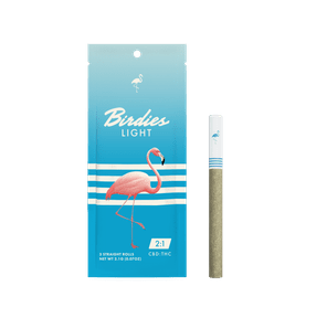 Birdies | Prerolls | 3 x .7g | CBD:THC | Light 2:1