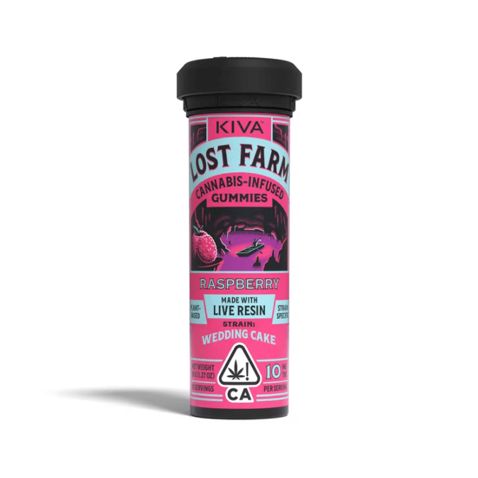 Lost Farm Raspberry 'Wedding Cake' 100mg