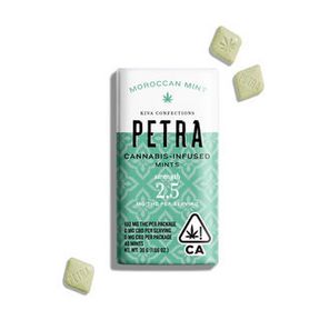 100mg Moroccan Mint PETRA Mints - KIVA