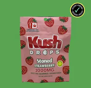 1000mg THC Gummy - Stoned Strawberry 40.00 g