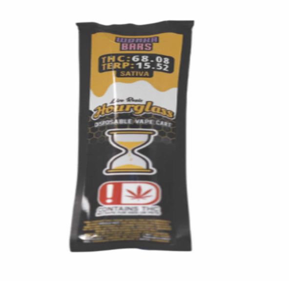 710 trading Hourglass Extracts - 1g Disposable Vape - Wonka Bars - 1g