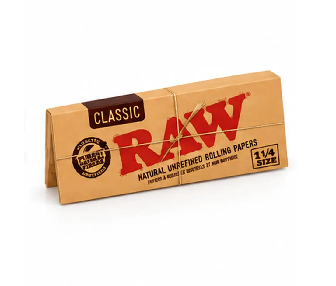 1 1/4 Classic Rolling Papers by RAW
