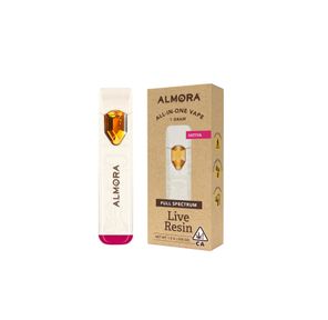 Almora - Live Resin AIO - 1g - Lemon Brulee