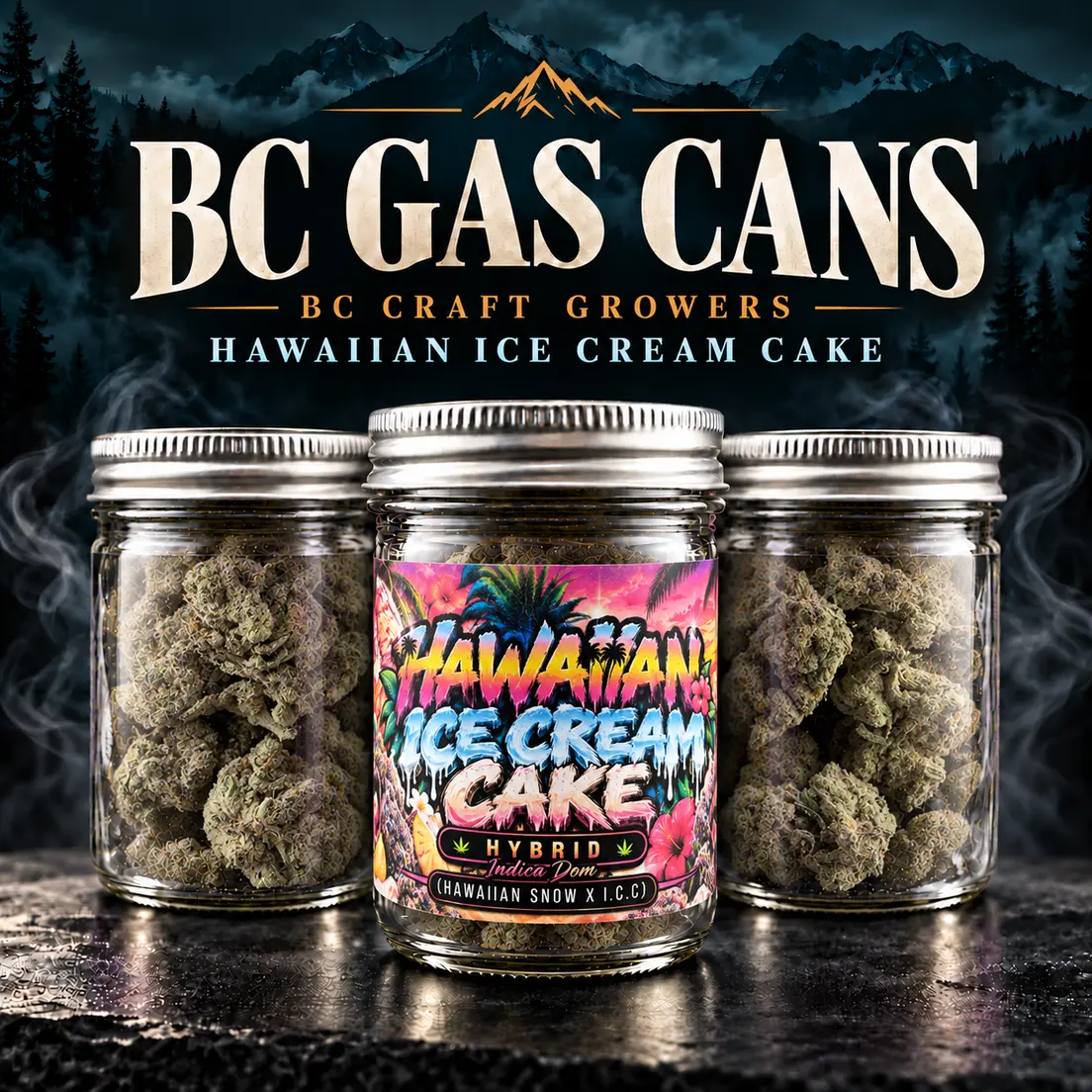 [AAAA+] BC GAS CAN - Hawaiian Ice Cream Cake⛽️ - 14G