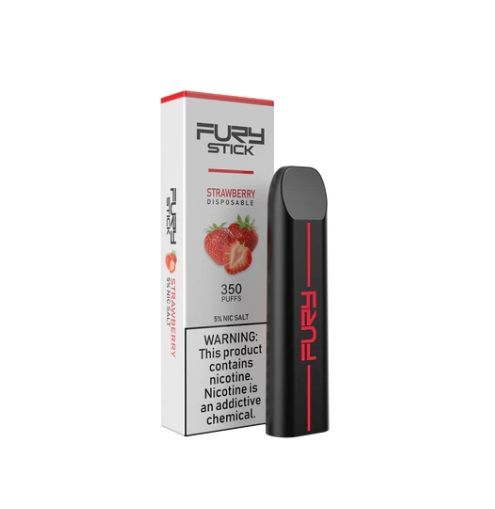 FURY Stick Disposable Strawberry Tobacco 350 Puffs