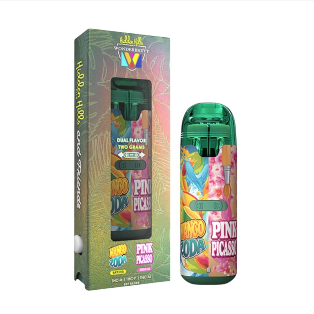 Hidden Hills 2G Disposable & Friends Dual Mango Zoda - Pink Picasso