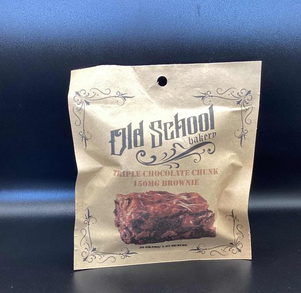 BROWNIE TRIPLE CHOCOLATE 150MG