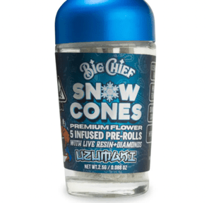 Big Chief Snow Cones 5 Pack Pre Rolls Uzumaki