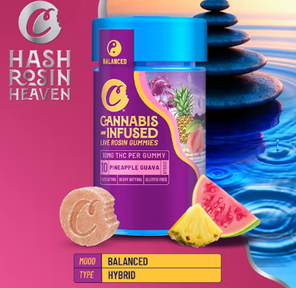 * Cookies Live Rosin Gummies - Pineapple Guava (100mg)