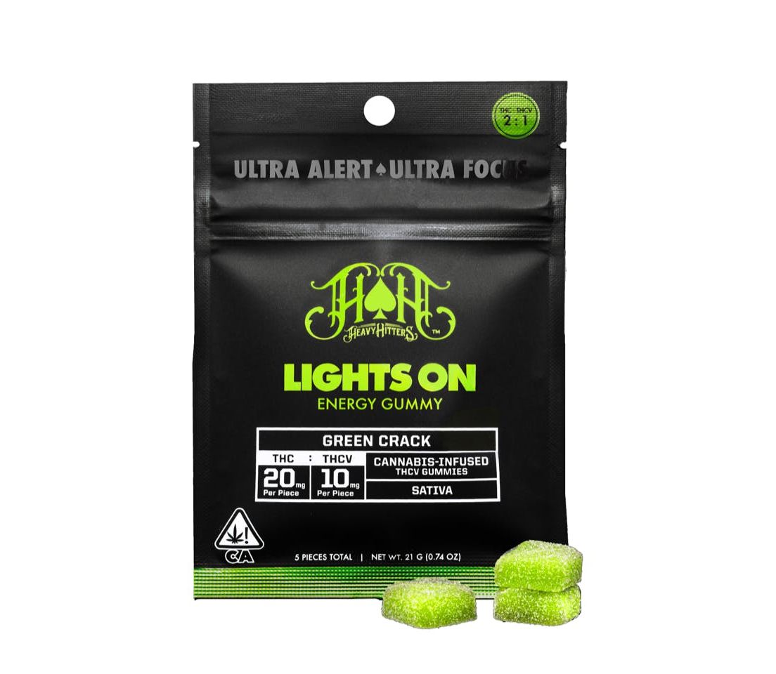 Heavy Hitters - THC/THCV Gummies (Green Crack)