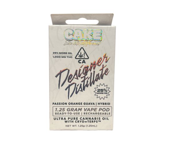 Cake - Passion Orange Guava Rechargeable Disposable 1.25g