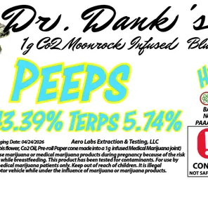 DR DANKS PEEPS INFUSED PREROLL 1G
