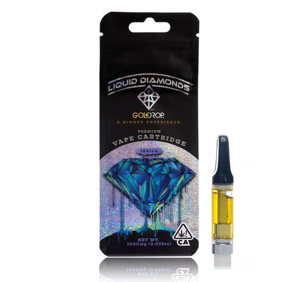 Gold Drop - Forbidden Fruit Liquid Diamonds Vape Cart 1g
