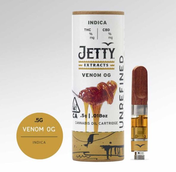 .5g Venom OG Live Resin Cart - JETTY EXTRACTS