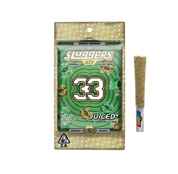 Sluggers Infused Pre-roll Pack 33 3.5g