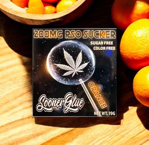 200mg RSO Lollypop - Orange (Sugar Free) - 19g