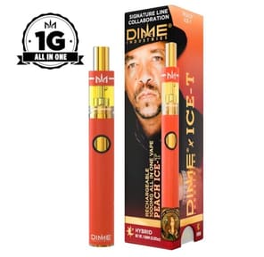 Peach Ice-T 1000mg All in One Vape Device | Ice-T Collaboration 1.00 g