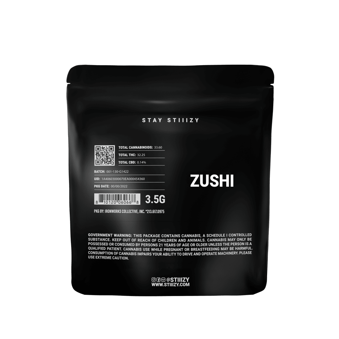 3.5G BLACK LABEL - ZUSHI