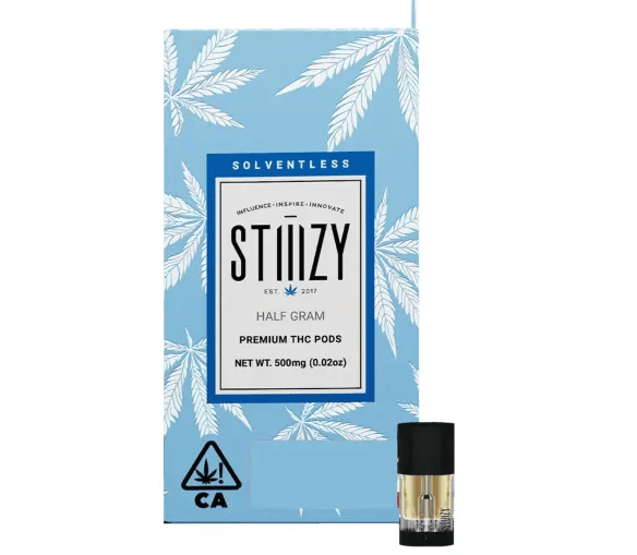 .5G SOLVENTLESS LIVE ROSIN POD - Triangle Mintz - 0.5g - STIIIZY