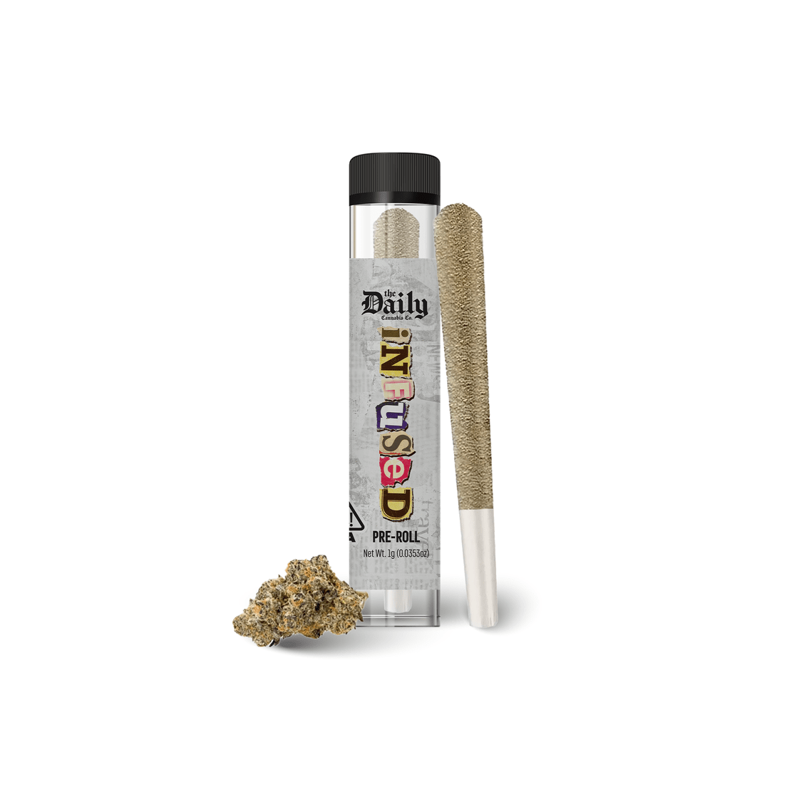 The Daily Infused Pre-roll Sour Apple Gelato 1g