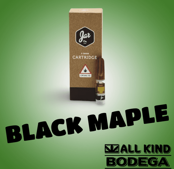 Black Maple Live Resin .5g Vape Cart (@jarcannabis2.0)
