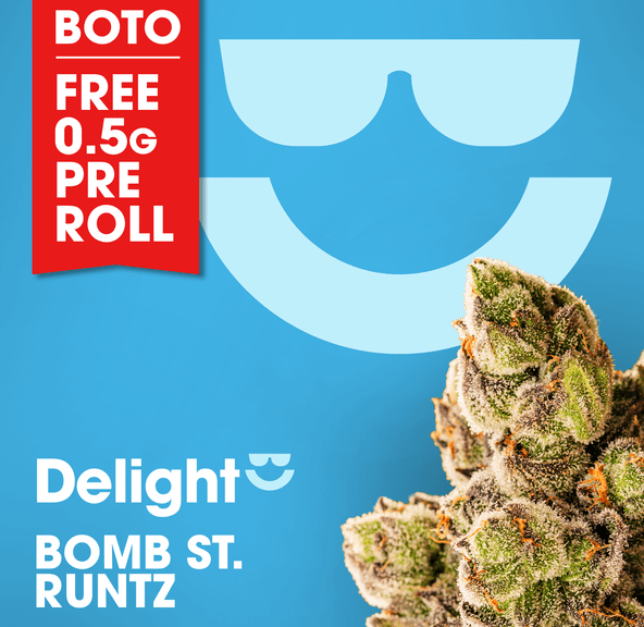 Delight | Bomb St. Runtz | 3.5g Flower
