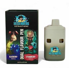 HEISENBERG DUAL CHAMBER VAPE – BLUEBERRY INDICA + STRAWBERRY INDICA (3 GRAM + 3 GRAM)