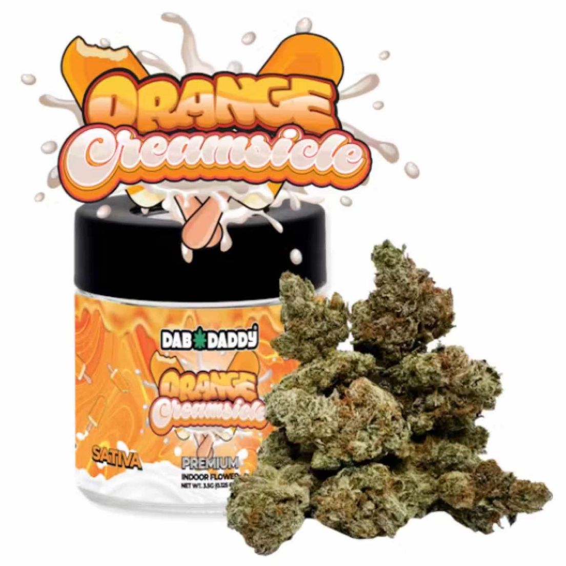 Dab Daddy - Orange Creamsicle Flower 3.5g